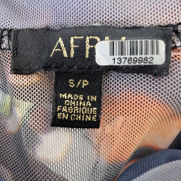 Revolve AFRM Zadie Long Sleeve Mesh Top in Butterfly Sub - Picture 5 of 7